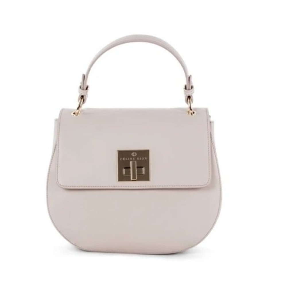 Celine Dion Minuet Leather Handle Bag